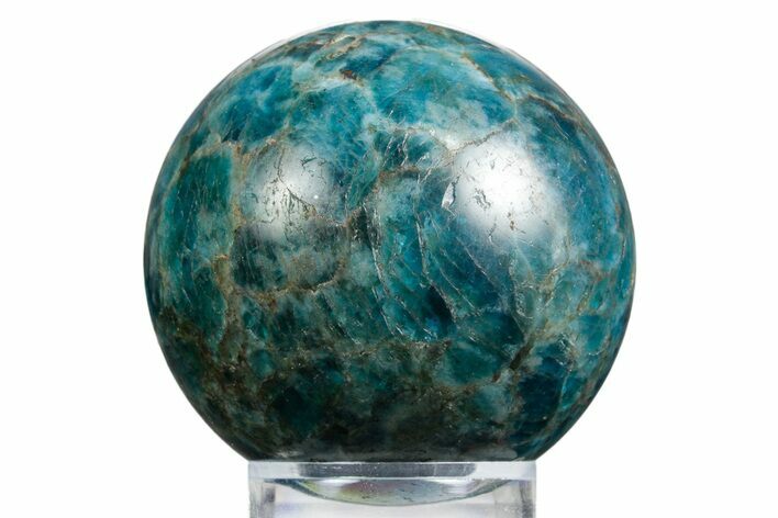 Bright Blue Apatite Sphere - Madagascar #334066